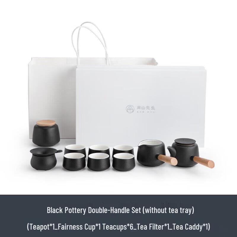 

Nanshan Black Ceramic Tea Set