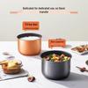 Midea 6L Automatic Smart Electric Pressure Cooker with Dual Non-Stick Pots CN plug (adapter included)