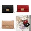 Embroidered Chain Bag Women's 2021 Trendy Small Square Bag Clear And Sweet Style