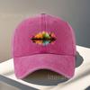 Natural Landscape Forest Tree Print Baseball Cap Lightweight and Breathable with an Adjustable Curved Brim Perfect for Daily W