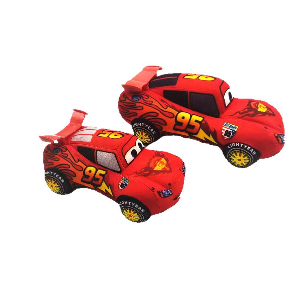 Çocuklar İçin Şimşek McQueen Peluş Yarış Arabası Oyuncak