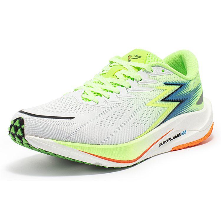 361 2.5 Speed Pro Low Top Long Distance Running Shoes Unisex White Green 672332222-3