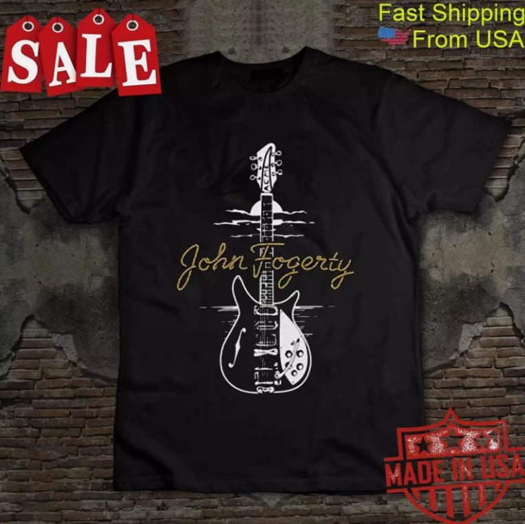 SALE New John Fogerty Play Guitar Gift For Fans Unisex S-5XL Shirt