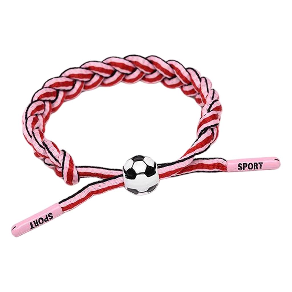 Football Star Woven Bracelet Souvenir