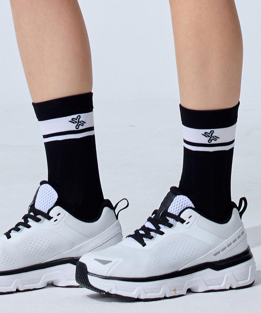 XEXYMIX Mesh Double Line Crew Socks Xul5Am1612