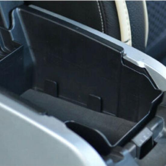 Armrest Storage Box Space-saving Matched ABS Auto Secondary Storage Tray