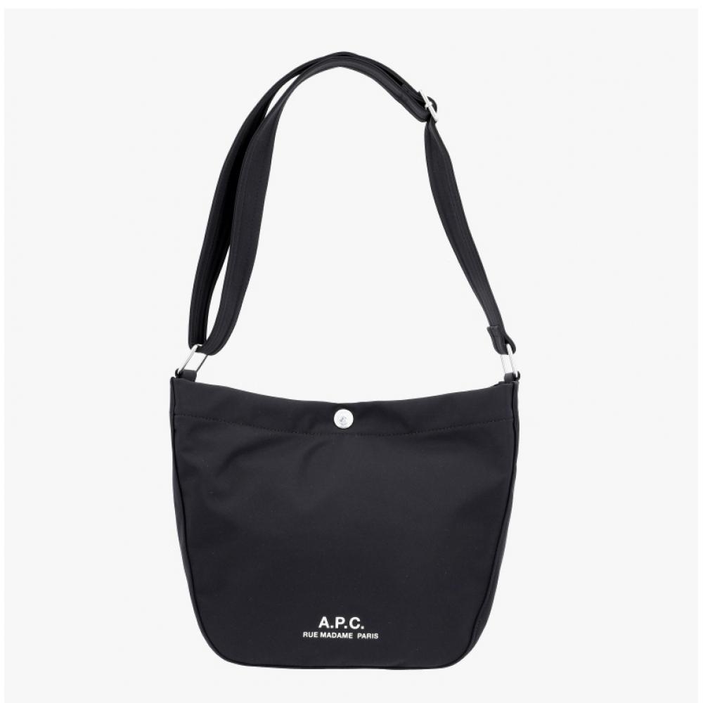 A.p.c Black Journal Small Shoulder Bag M67010 Lzz