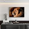 Wild Animal Strong Lion Cuadros Wall Art Picture  Canvas Art Painting Posters and Prints for Living Room Modern Home Decor