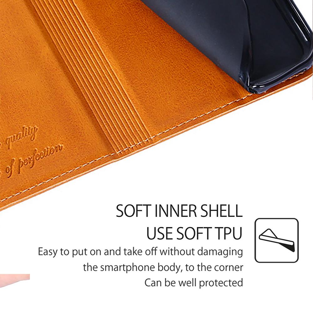For OnePlus Nord CE4 Lite 5G/Oppo K12x 5G (China) Case Card Slots Cowhide Texture Phone Leather Cover