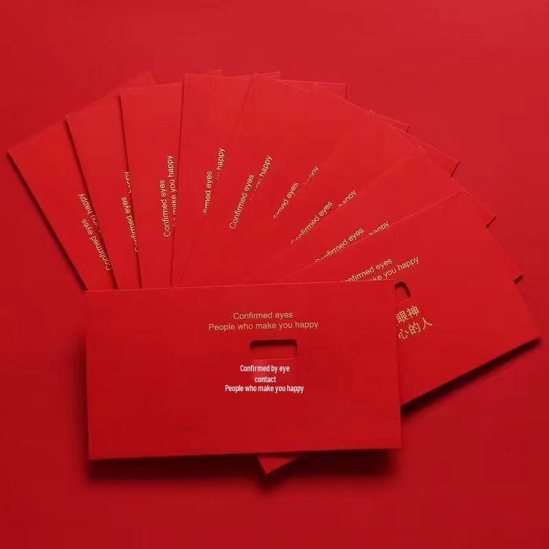 2026 Year of the Horse Premium Large Red Envelope with Luxurious Texture for Chinese New Year Gifts.
