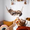 Creative Hammock Kitty Bedroom Living Room Entrance Home Background Beautification Wall Stickers