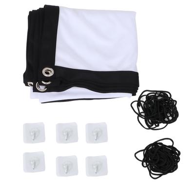 Projector Screen High Definition 4K AntiCrease Foldable Portable Movies Screen for Home Party Office Classroom(100In )