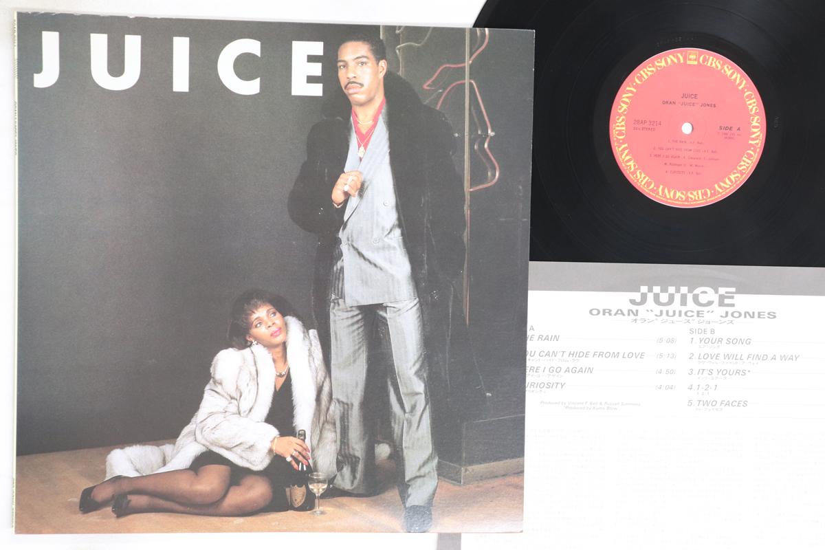

LP Record ORAN JUICE JONES - Oran Juice Jones 28AP3214 CBS SONY 1986 Japan Soul/Funk Used