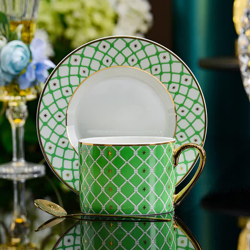 Tang Hui STAR Series Bone China Coffee Cup Set