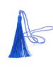 Colorful Crystal Long Tassel Necklace for Women - High-End Chain Jewelry