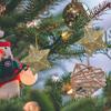 30 Stück Glitzersterne Hängende Ornamente 3D Weihnachtsbaum Dekor Party Szene Layout Weihnachten Anhänger Festliche Dekoration Baum Dekoration