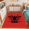 Roman Eagle Emblem with SPQR Design Patterned Carpet, Suitable As a Non Slip Play Mat for the Living Room and Bedroom Sofa