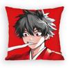 Phantom Busters Mogari Shishikuno PillowCase Sofa Living Room for Bedroom car Headboard Backrest Cushion Square Cushion Nap Time