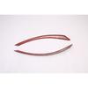 Carbon Fiber Front Headlight Eyebrow Lid Cover Trim For - Hyundai Sonata
