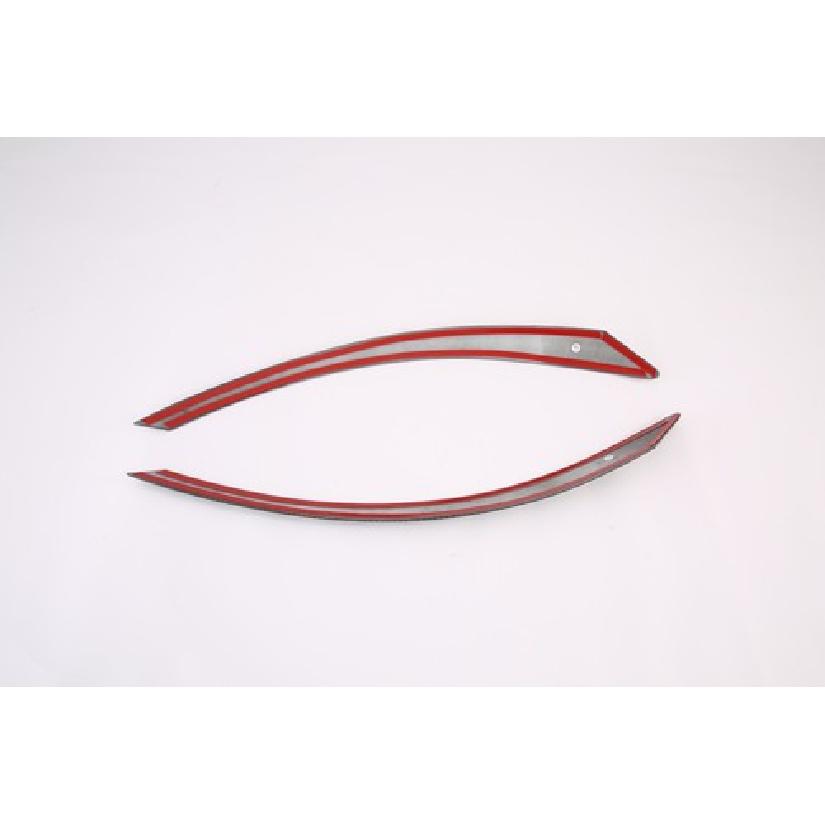 Carbon Fiber Front Headlight Eyebrow Lid Cover Trim For - Hyundai Sonata