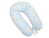 Longer Pregnancy Pillow for Pregnant Women To Sleep + Removable Cover - Blue Butterflies