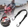 Motorcycle Straps Retractable Luggage Fixed Strap Multi-Function Elastic Rope with 2 Hooks for Travel Transport Motor Sports