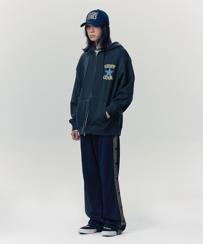 Istkunst G&C Hood Zip Up_Charcoal(Ik2Fsmm482A)