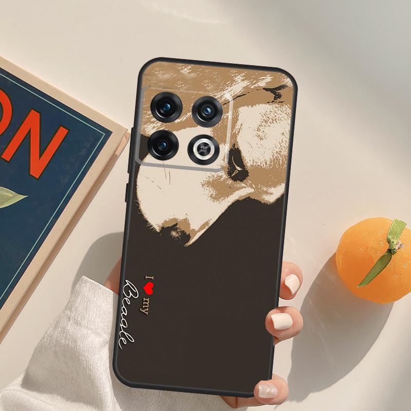 I Love My Beagle Dogs Case For OnePlus 12R 13R 13T 10R 15 13 12 11 10T 8T Nord CE 4 3 2 Lite N20 N30 Nord 5 Cover