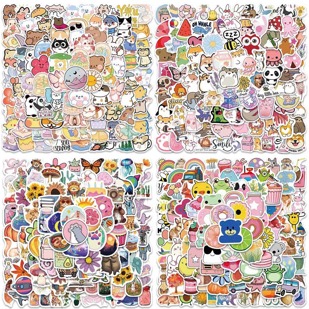 100PCS Small Size VSCO & INS Style Stickers - Small Fresh Waterproof Graffiti Decals for Luggage, Phone Case AnimeWorlds Store
