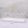 Rechteckige Transparente PET Kuchen- & Biskuitrollen-Takeaway-Boxen (10er-Pack)