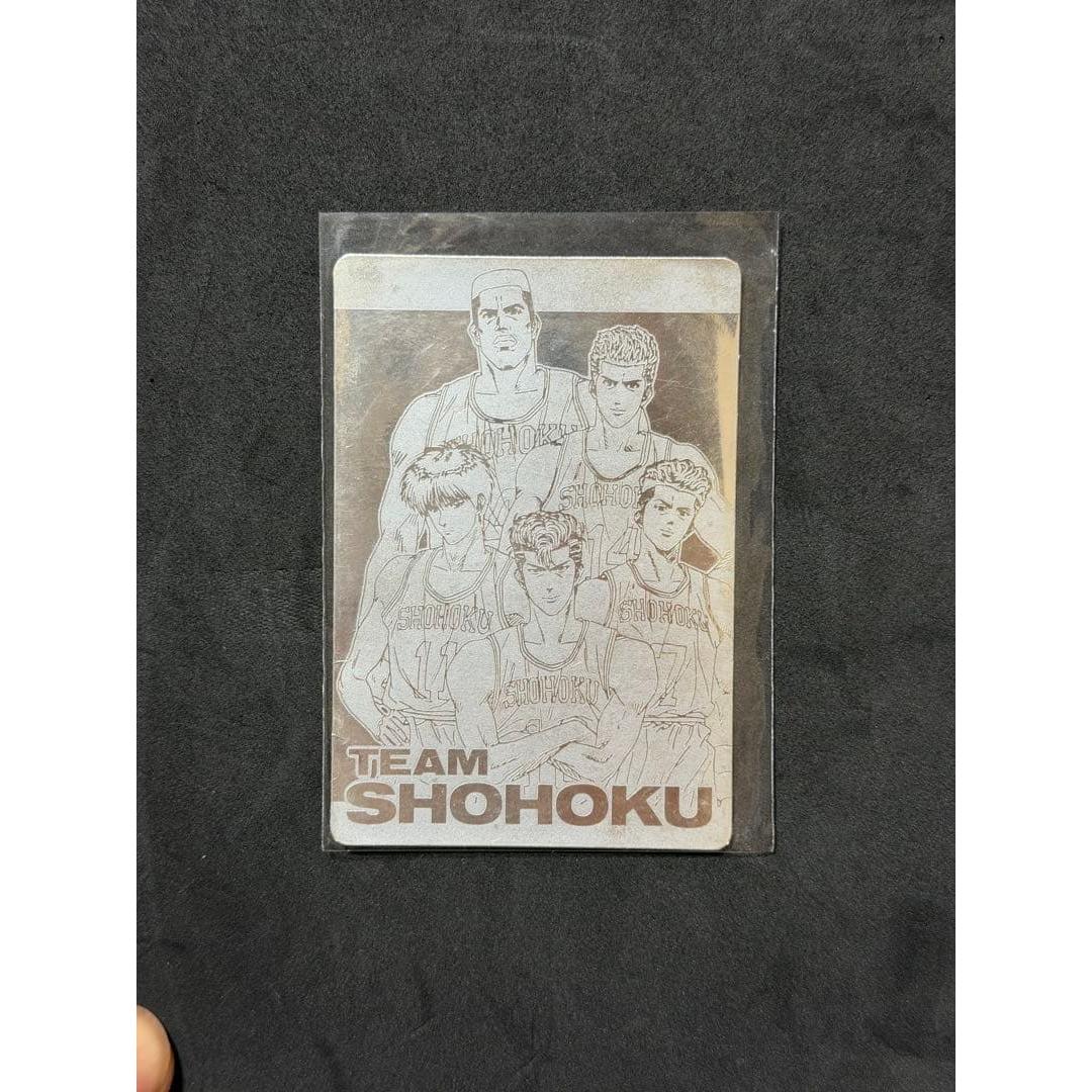 Used Slam Dunk Amada No.91 Shohoku Member Silver Coating Card