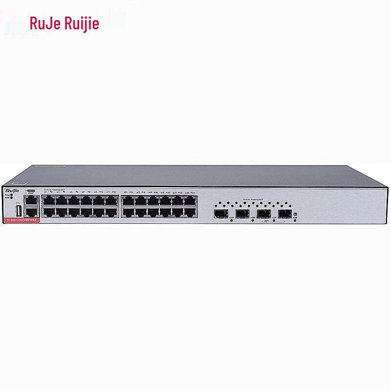 

Ruijie RG-S5300-24GT2SFP2XS-E Layer 3 Managed Gigabit Switch