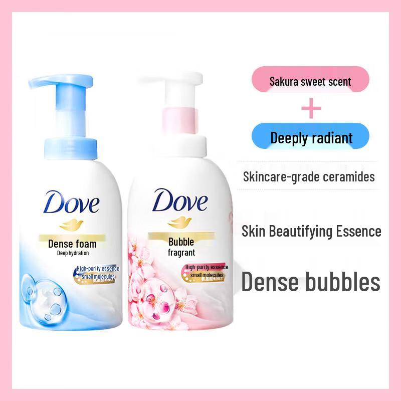 Dofe Bubble Shower Gel with White Peach & Cherry Blossom