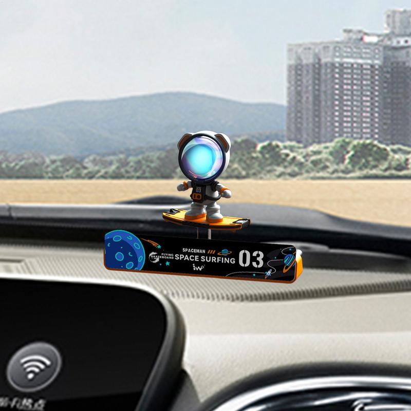 Astronaut Car Air Freshener Temporary Parking Card Fragrance Perfume Astronaut Car Dashboard Aromatherapy Ornament Temporary