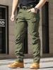 1111 summer men's tactical multi-pocket solid color wear-resistant overalls quick-drying outdoor hiking pants