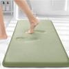 Tappetino da Bagno Morbido Olanly Antiscivolo Tappetini per Doccia Bagno Tappeto in Memory Foam Tappetino Morbido per Piedi Pavimento in Pietra Tappeto Super Assorbente ad Asciugatura Rapida