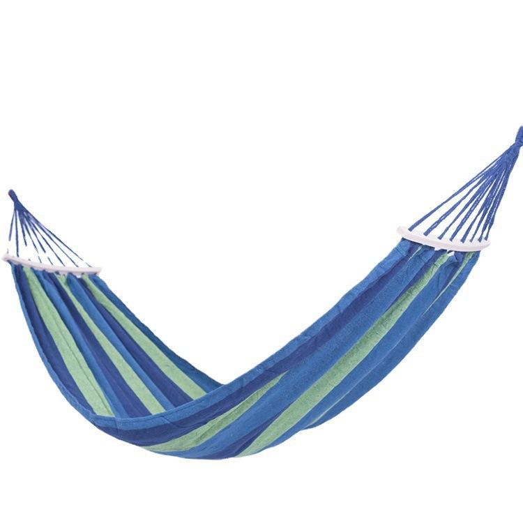 Thickened Canvas Double Hammock Swing for Indoor & Outdoor Use