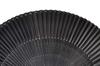 Short Silk Black Men's Fan,