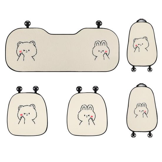 Cute Seat Cushion Washable Portable Bear