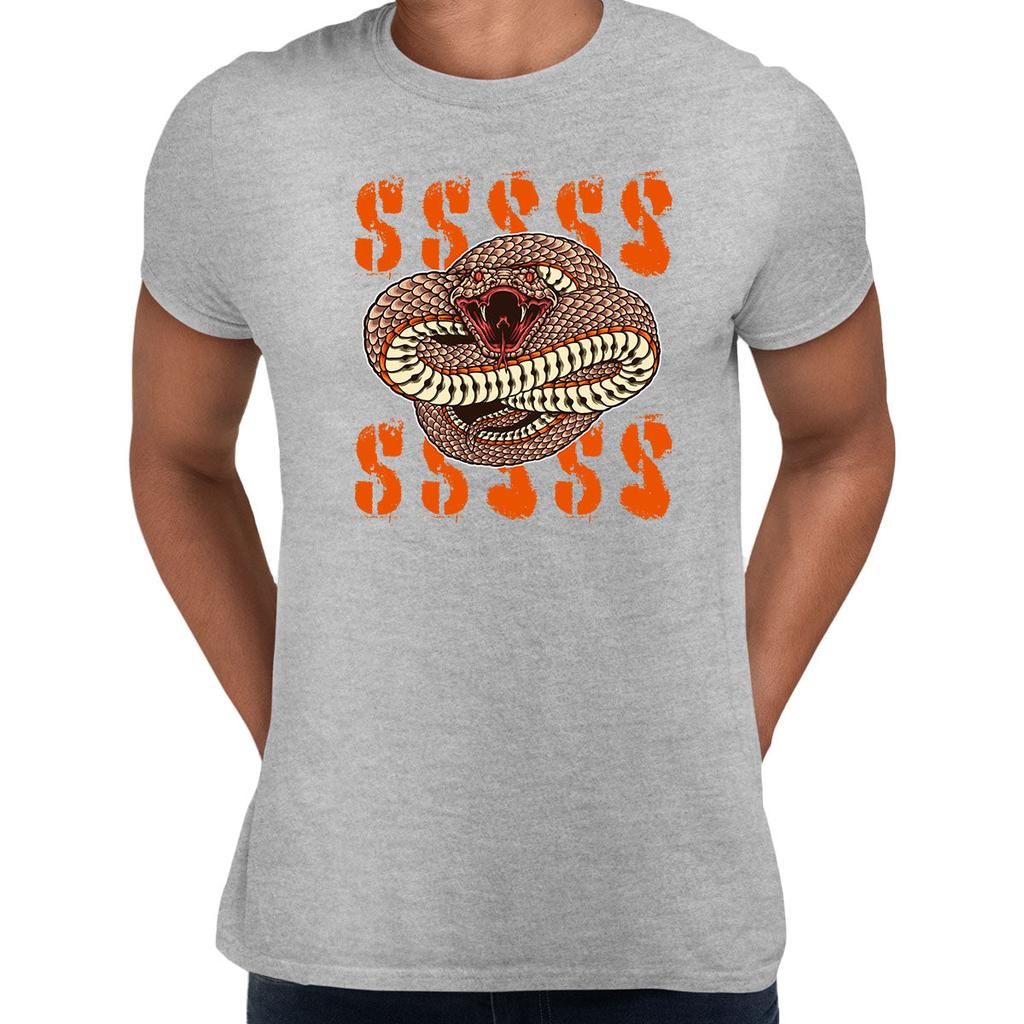 Snake SSSS Funny Animal Lover Gifts Conversation Starter Tee Unisex T-shirt