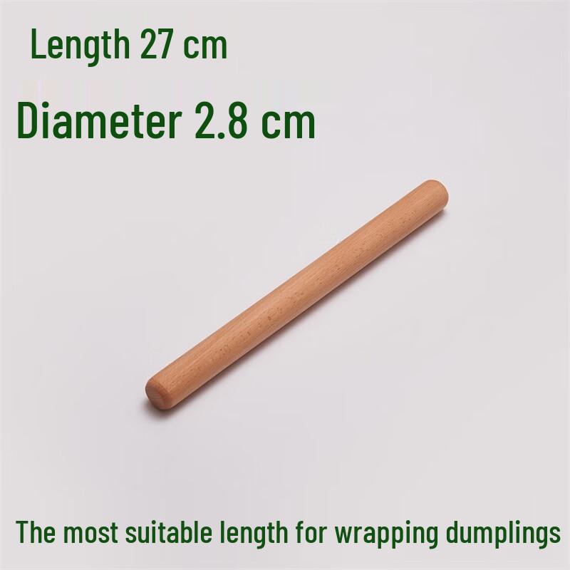 

Solid Beech Wood Rolling Pin
