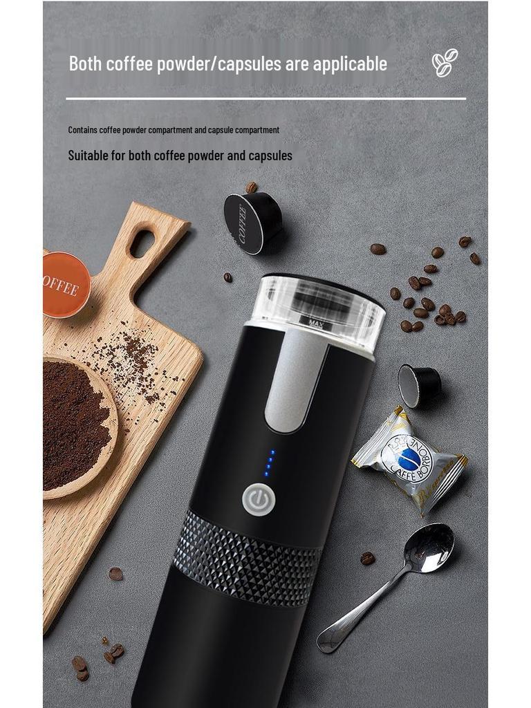 Portable Wireless Auto K-Cup Coffee Maker for Outdoors