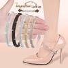 Rhinestone Anti-Slip Elastic Heel Strap, Tie-Up, Multi-Color, No Installation Needed