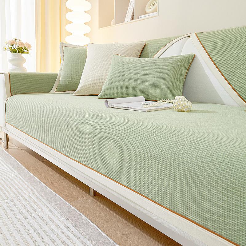 

Подушка для дивана, универсальная нескользящая подушка на четыре сезона, роскошная подушка с полным покрытием, чехол для дивана, чехол для седла, ткань 70*70cm