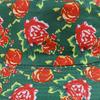 Double Sided Floral Bucket Hat Breathable Fisherman Hat Beanies Hat Rose Printing Cloche Style Vintage Rose Pattern