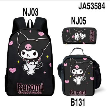 Student Schoolbag, Children'S Backpack, Backpack, Pencil Bag, Three-Piece Set, Fast Delivery.