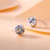 2025 Elegant Classic Twisted Stud Earrings for Students