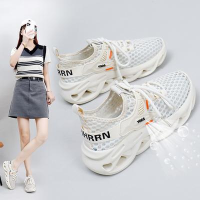 Atmungsaktive Flyknit Damen Schuhe, Studenten Laufschuhe, Sportschuhe, Damen Freizeitschuhe