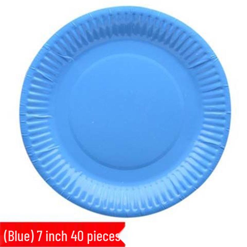 Disposable DIY Painting Plates for Kindergarten Art Activities