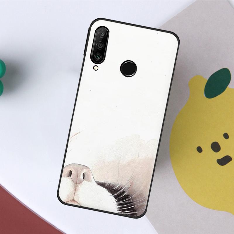 Minimalist Cats For Huawei Nova 7i 8i 11i 12i 12s Y73 Y70 Y90 Y60 Y72 Y61 Y91 9 10 SE P40 Lite P30 Pro Case